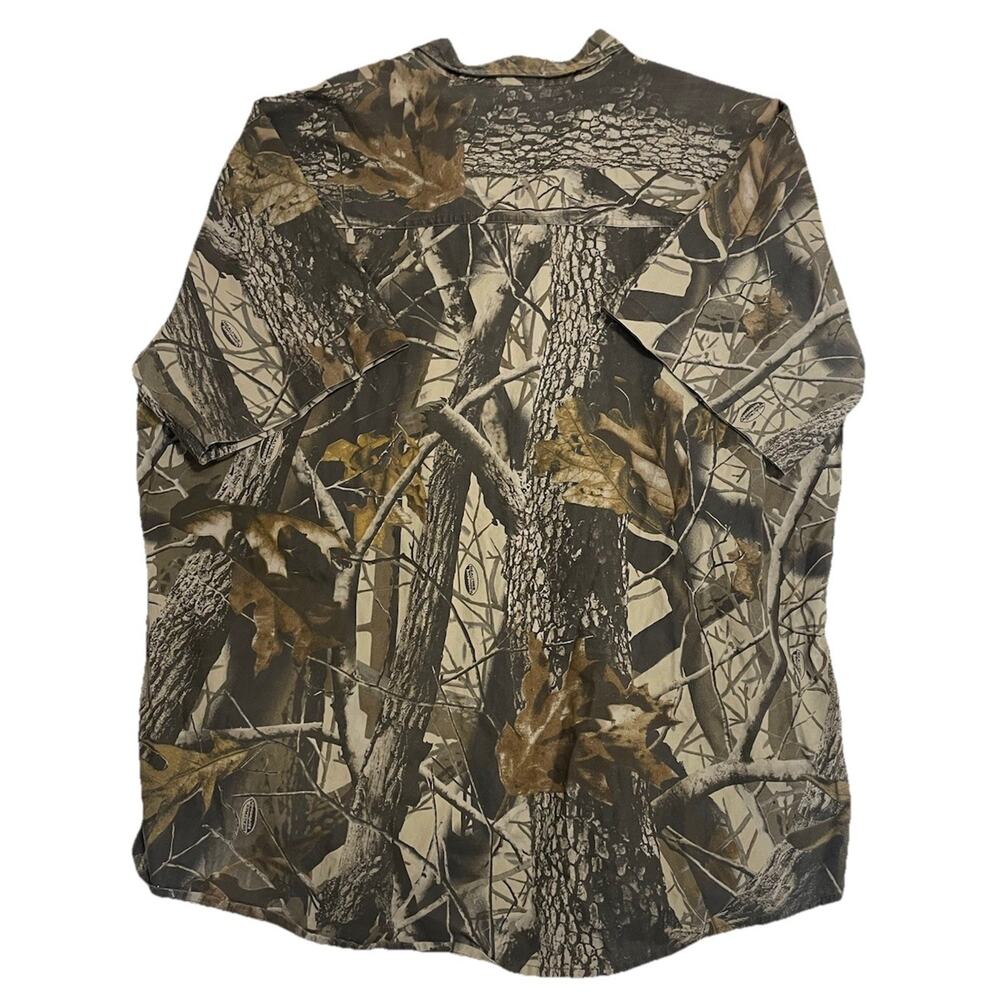 Woolrich Realtree Camo S/S Button Up Guide Shirt - Men's XL